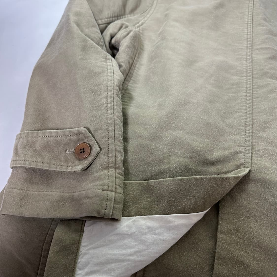 M 재팬빈티지 JPN 빈티지워싱 밀리터리복각 코튼 더블 피코트 상품이미지6