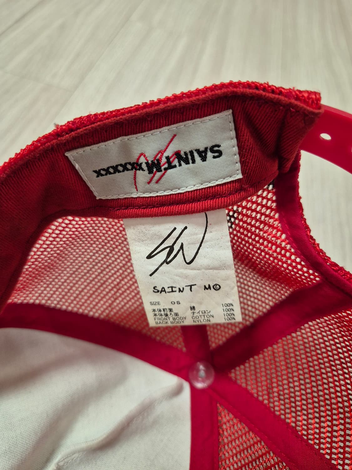 세인트미카엘 x 션 우더스푼 트러커 캡 상품이미지6