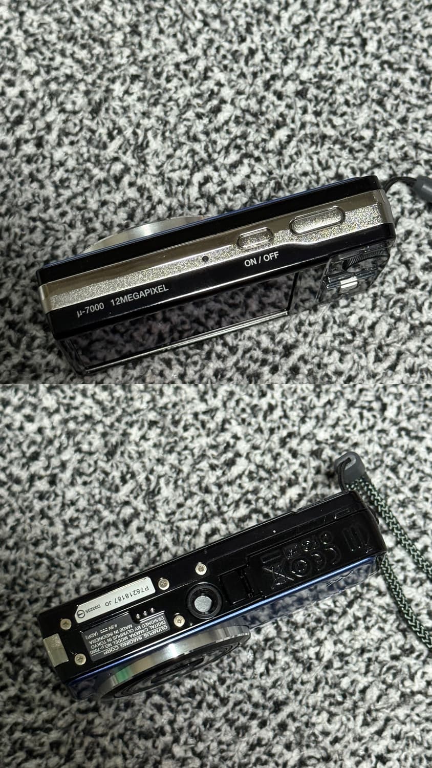 [작례☑️] Olympus μ-7000  디지털 카메라 풀박 상품이미지3