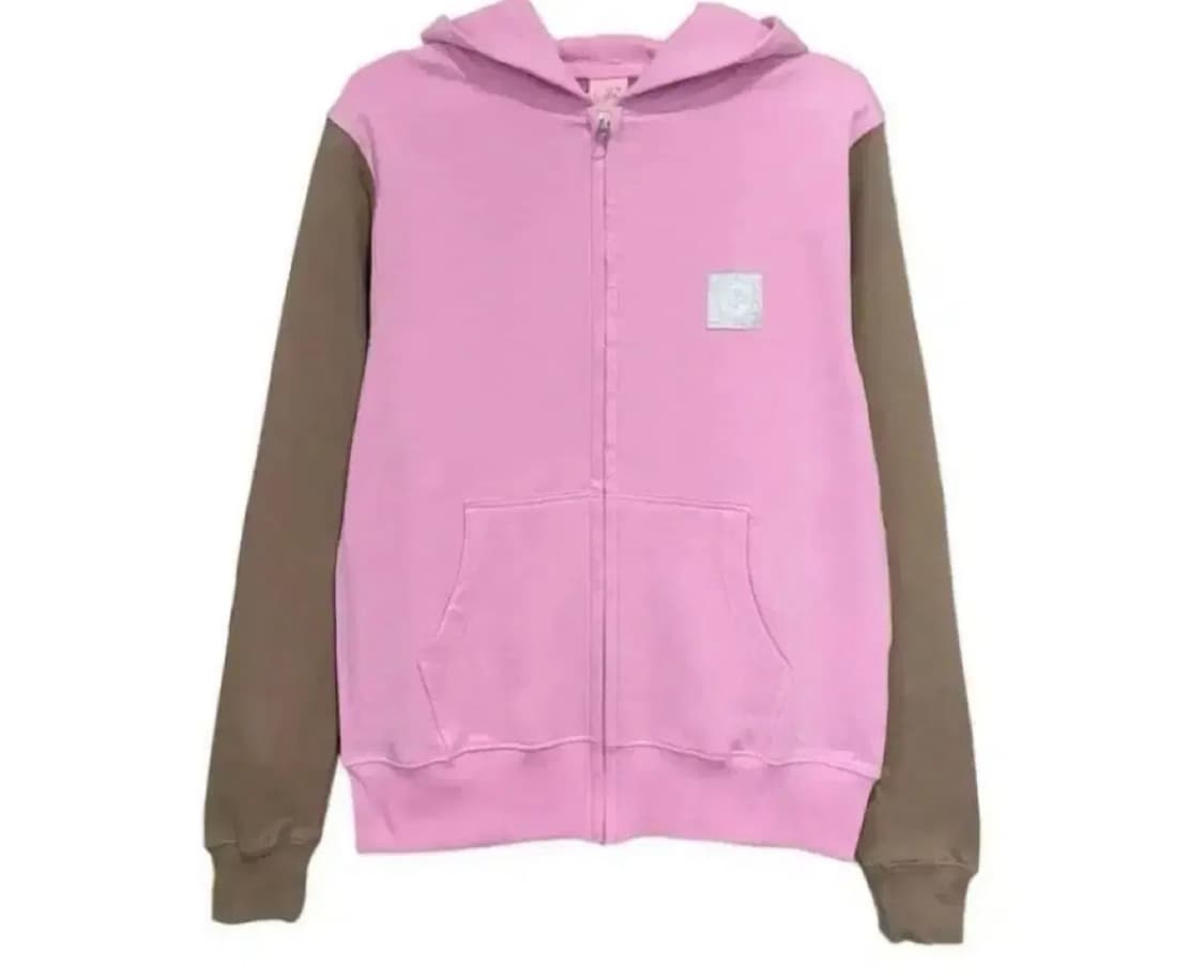 지초이 JX 핑크 후드집업 상품이미지1