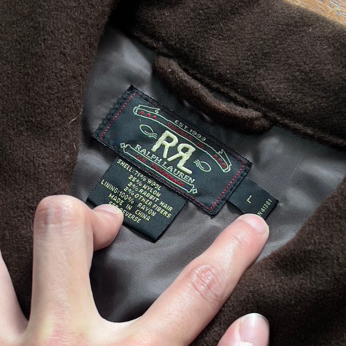 더블알엘 RRL 울 블루종 자켓 상품이미지5