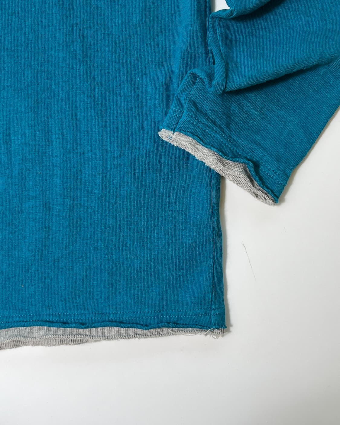 Global Work 블루 레이어드 맨투맨 티셔츠 상품이미지9