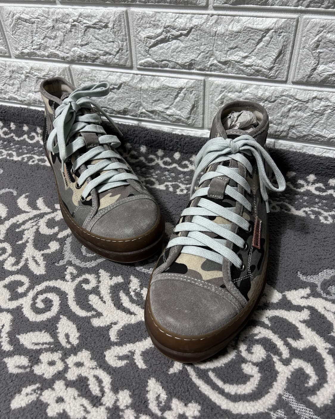 Ruco line 카모 검 솔 스니커즈 상품이미지2
