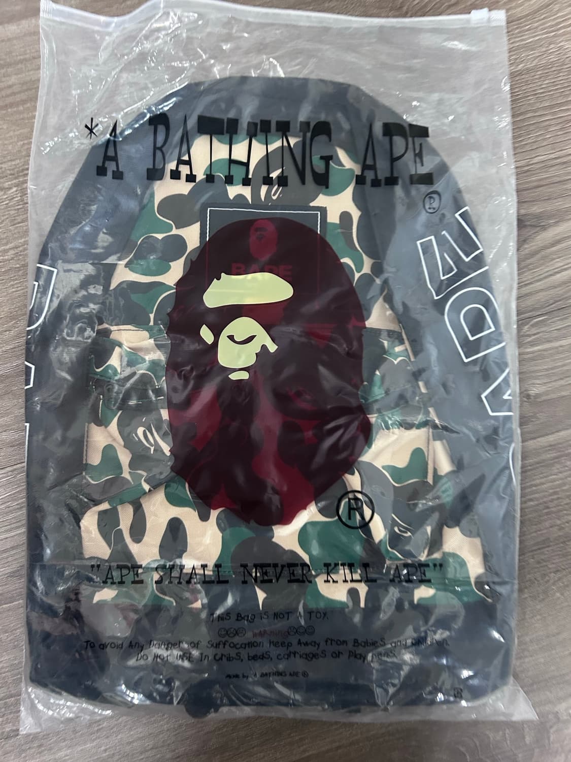 베이프 로고 백팩 가방 새상품 정품 상품이미지4