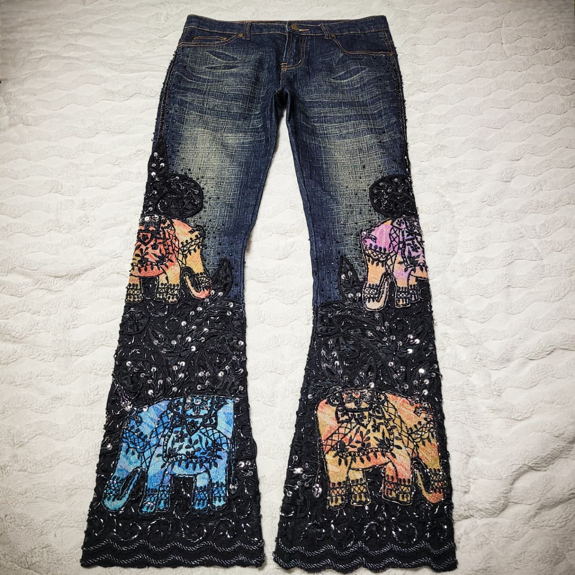 '00s SOL.J Elephant Flare Pants 상품이미지2