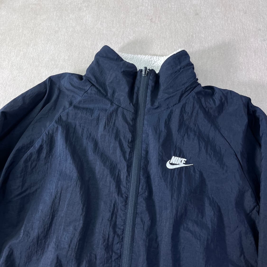 100 나이키 리버시블 양털 나일론 자켓 상품이미지4
