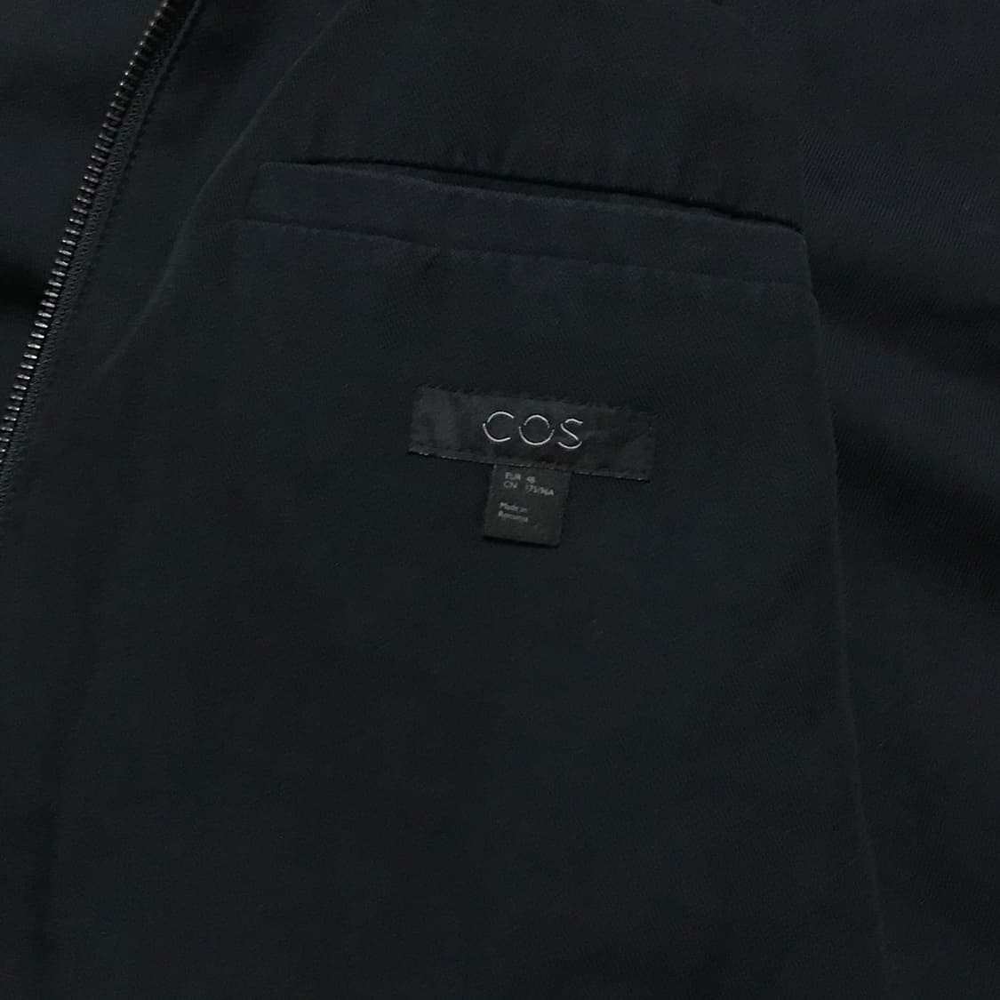 Cos 코스 코튼 봄버 자켓 48(L 100)사이즈 네이비 상품이미지6