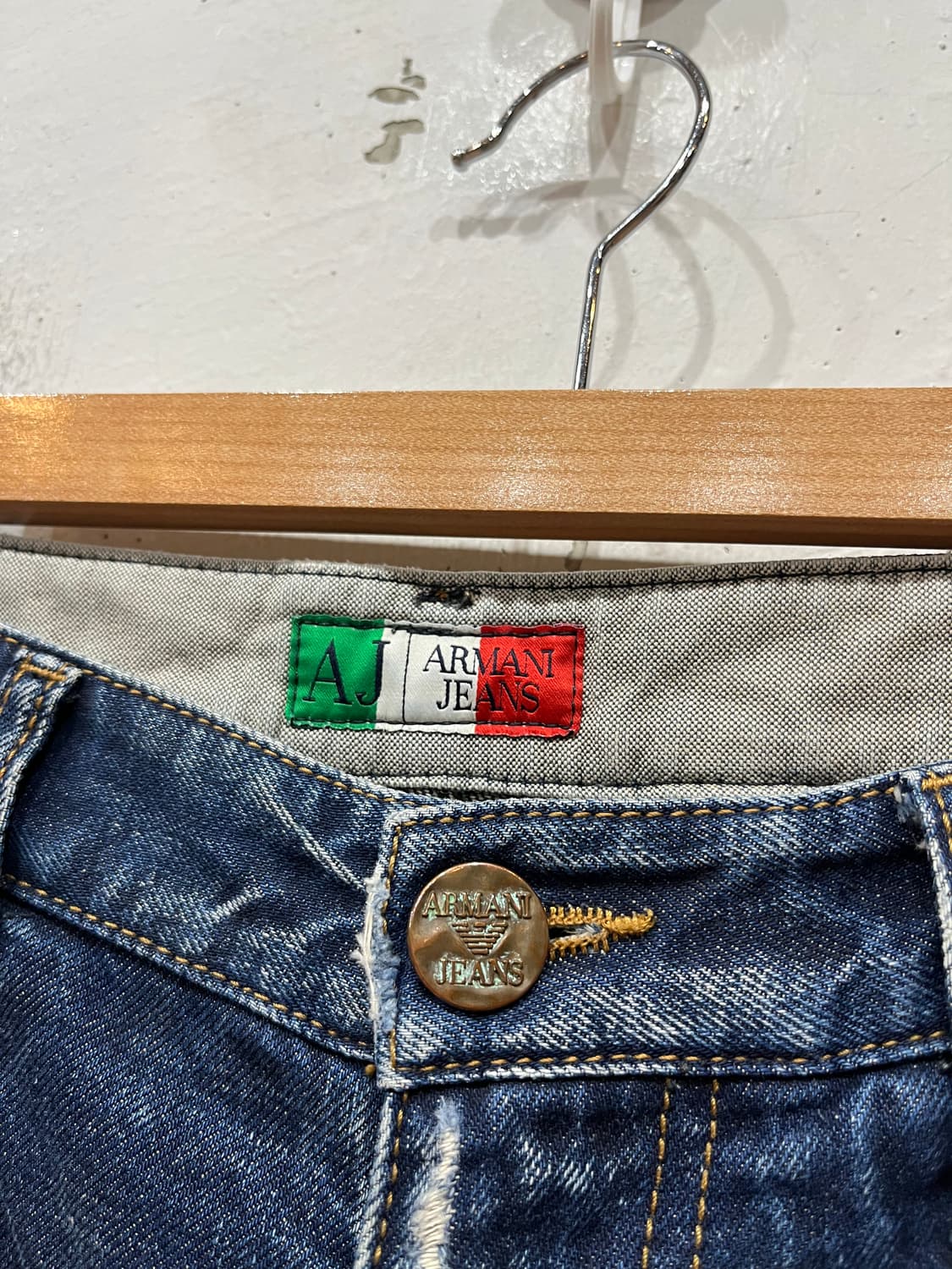 ARMANI 아르마니 디스 데님팬츠 Made in ITALY 상품이미지6