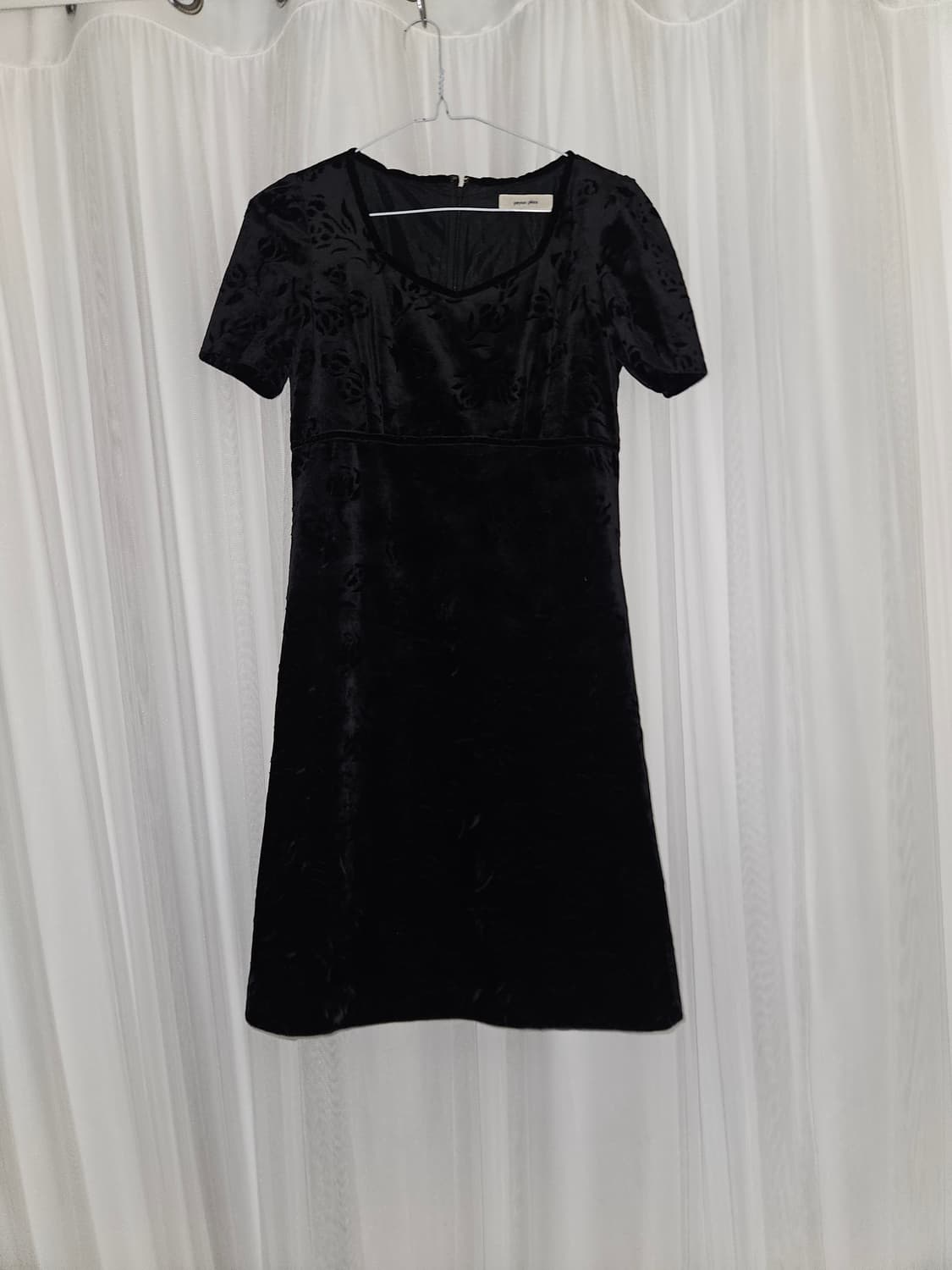 peyton place 로즈 패턴 벨벳 원피스 니혼진 공겜여주 히메갸루 상품이미지1