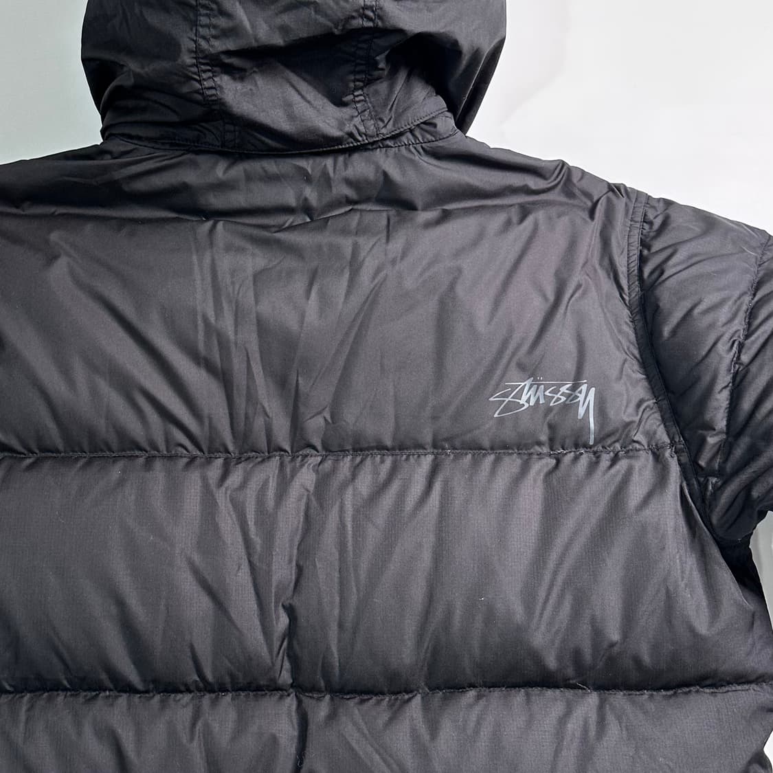 스투시 블랙 포켓 유틸리티 다운 패딩 상품이미지7