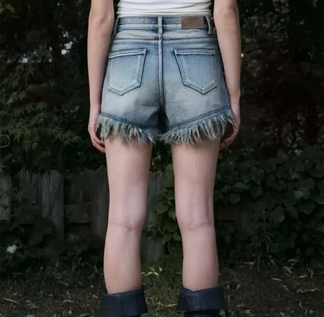 보헤미안서울 데미지 워싱 데님 쇼츠 (23ver) S 상품이미지7