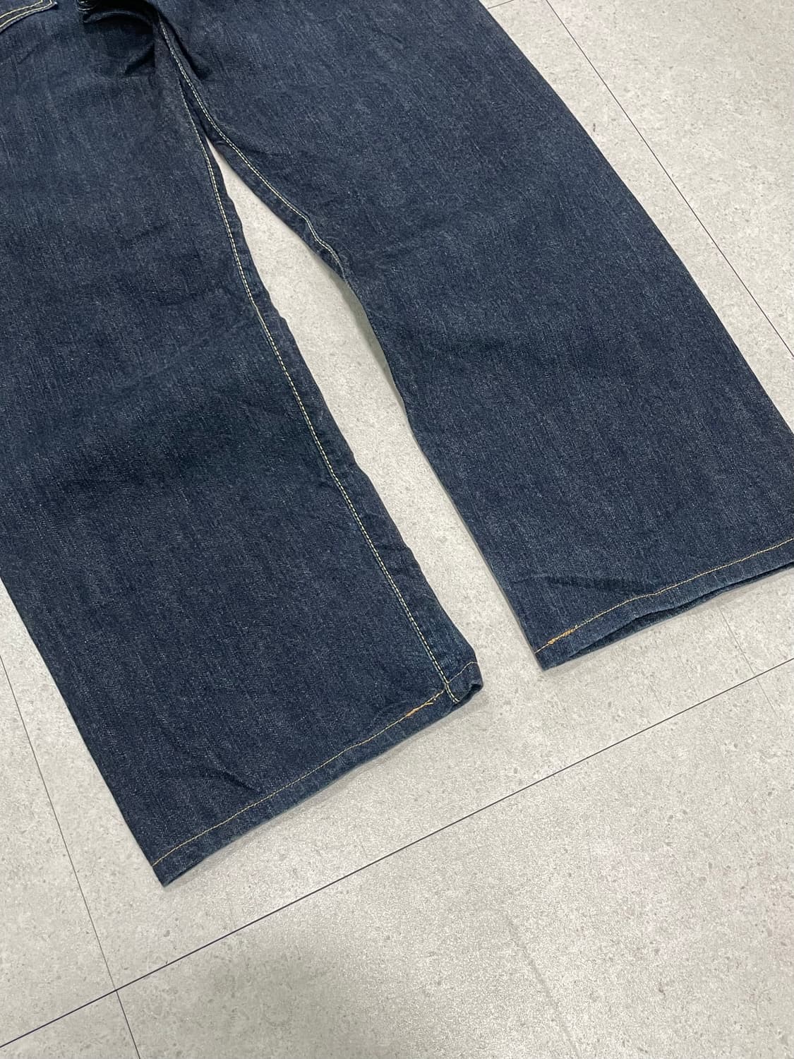 Edwin ESW Y2K 포켓 카툰 프린팅 데님 팬츠 상품이미지6