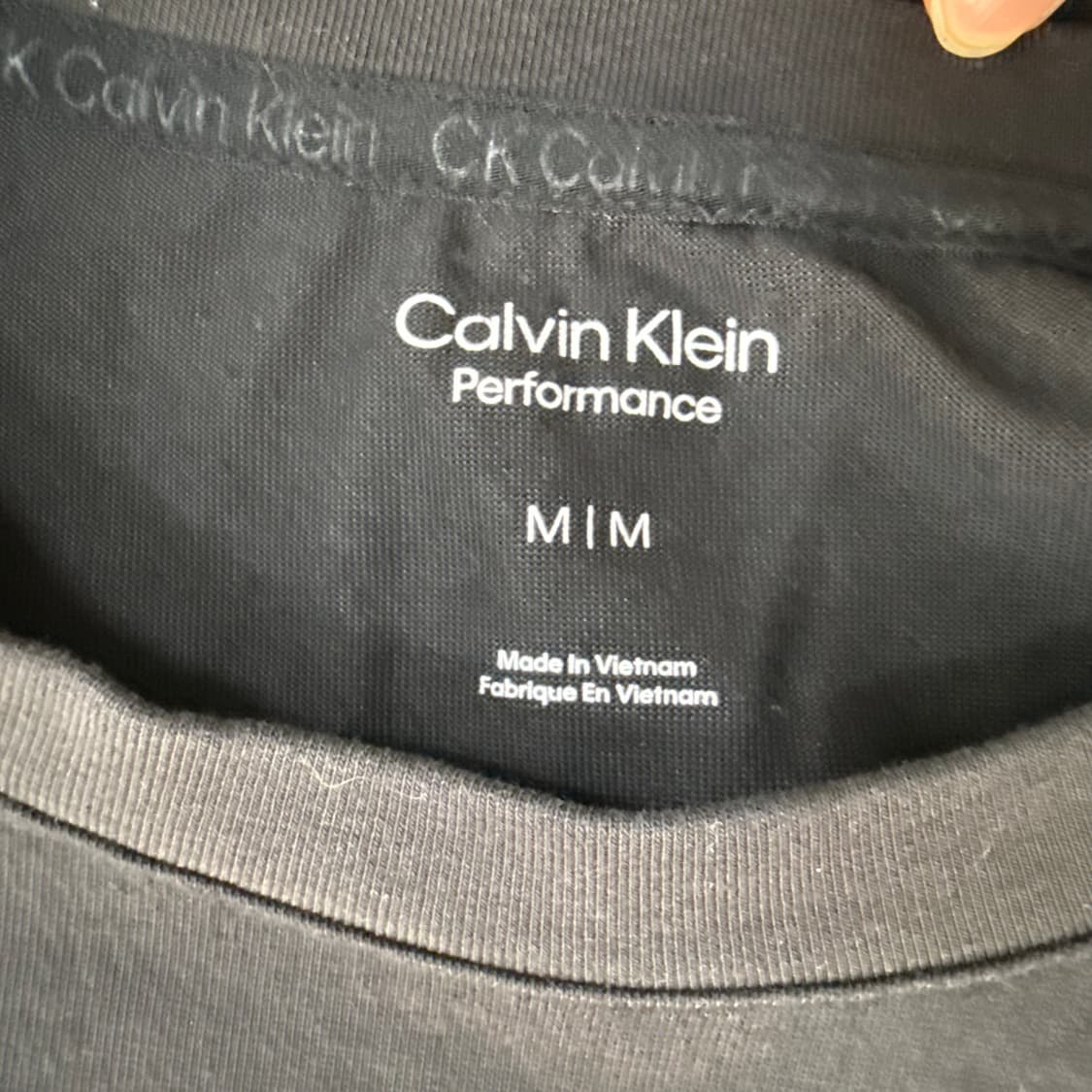 M 켈빈클라인 CK로고 반팔 티셔츠 0331T 상품이미지3