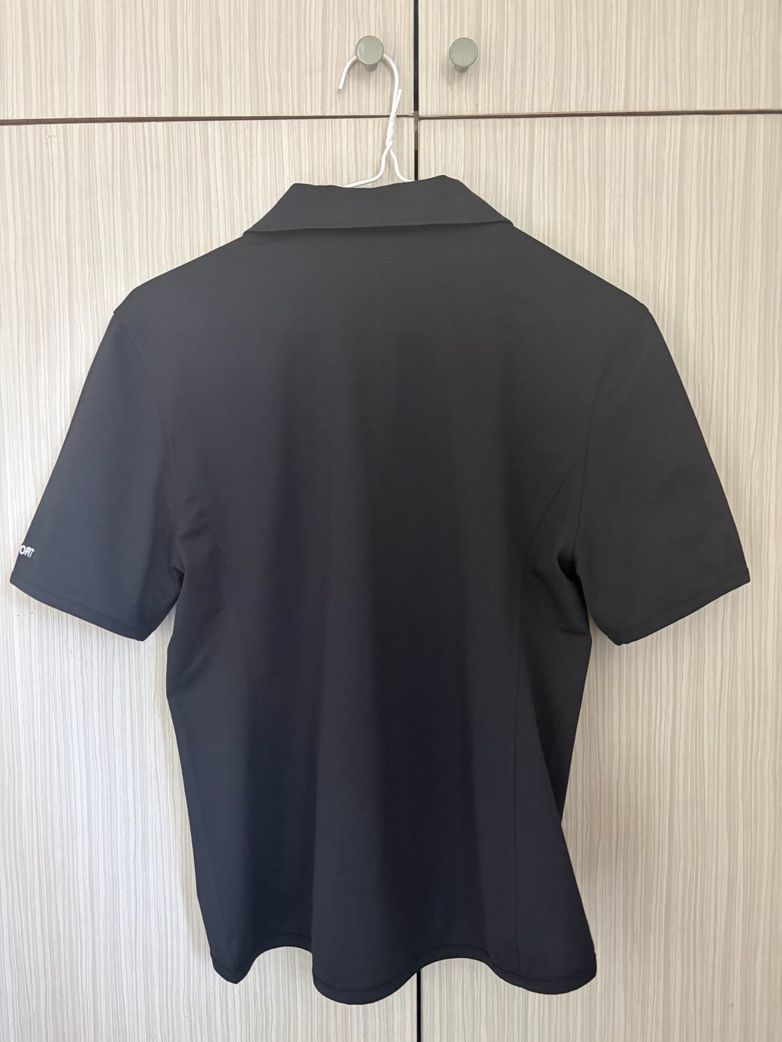 지초이컴포트 25-002 ZIP SHIRT (BLACK) 2사이즈 상품이미지4