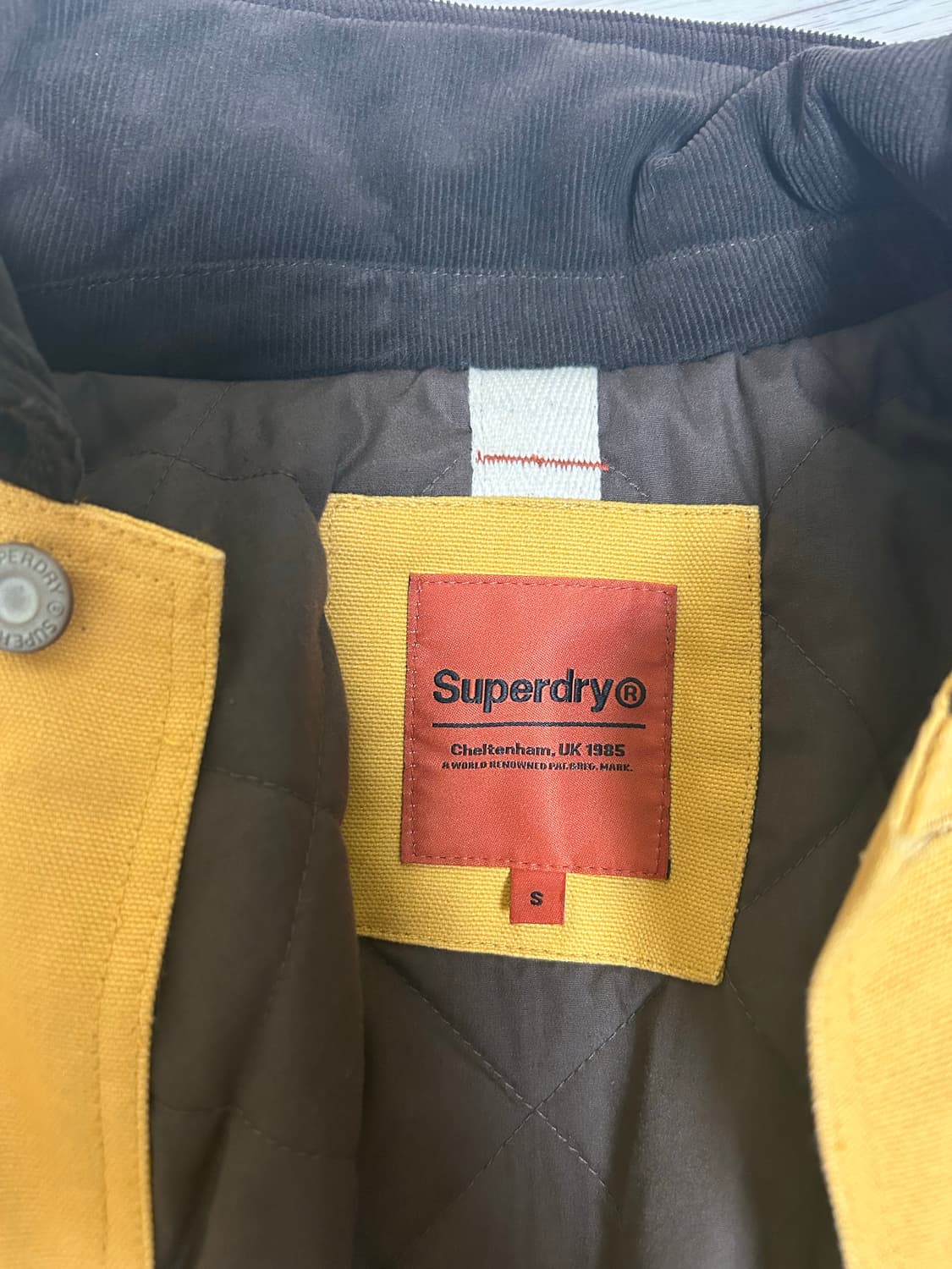 Superdry 워크 자켓 머스타드 S 상품이미지4