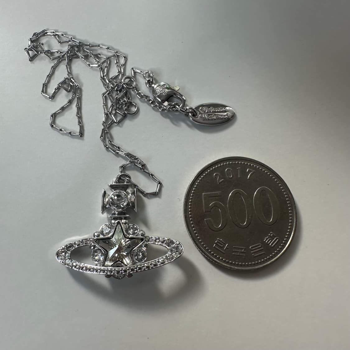 비비안웨스트우드 별 목걸이 실버 스타 상품이미지5