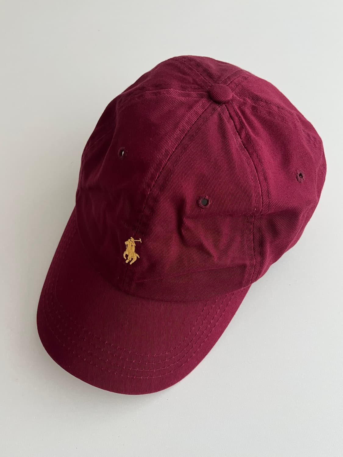 폴로 랄프로렌 빈티지 볼캡 버건디 상품이미지1