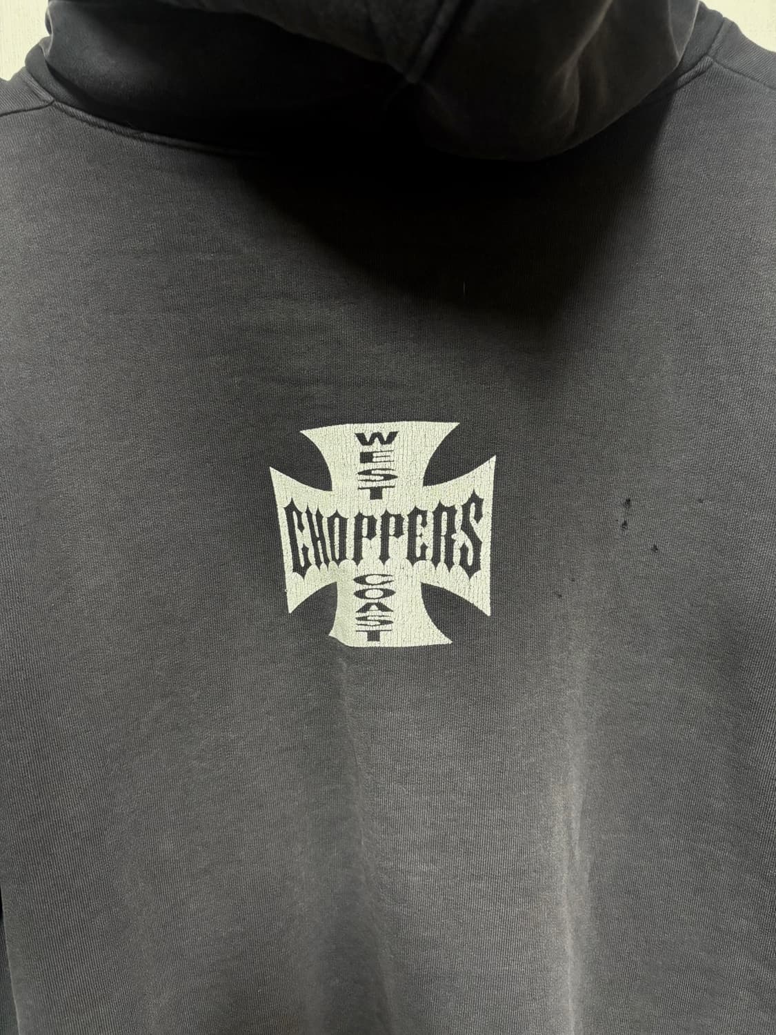[L] 90's West Coast Choppers 후드 집업 부트랙 상품이미지4