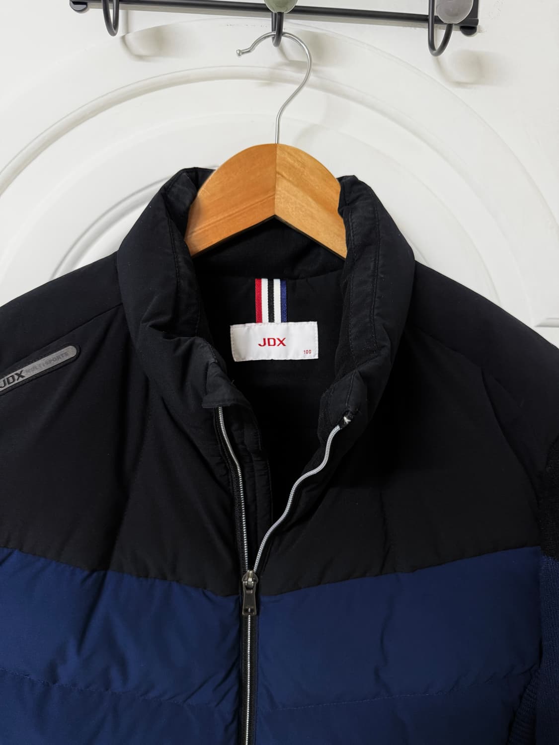 슬림 100사이즈 남성 JDX 방풍 니트 패딩 덕다운 상품이미지3