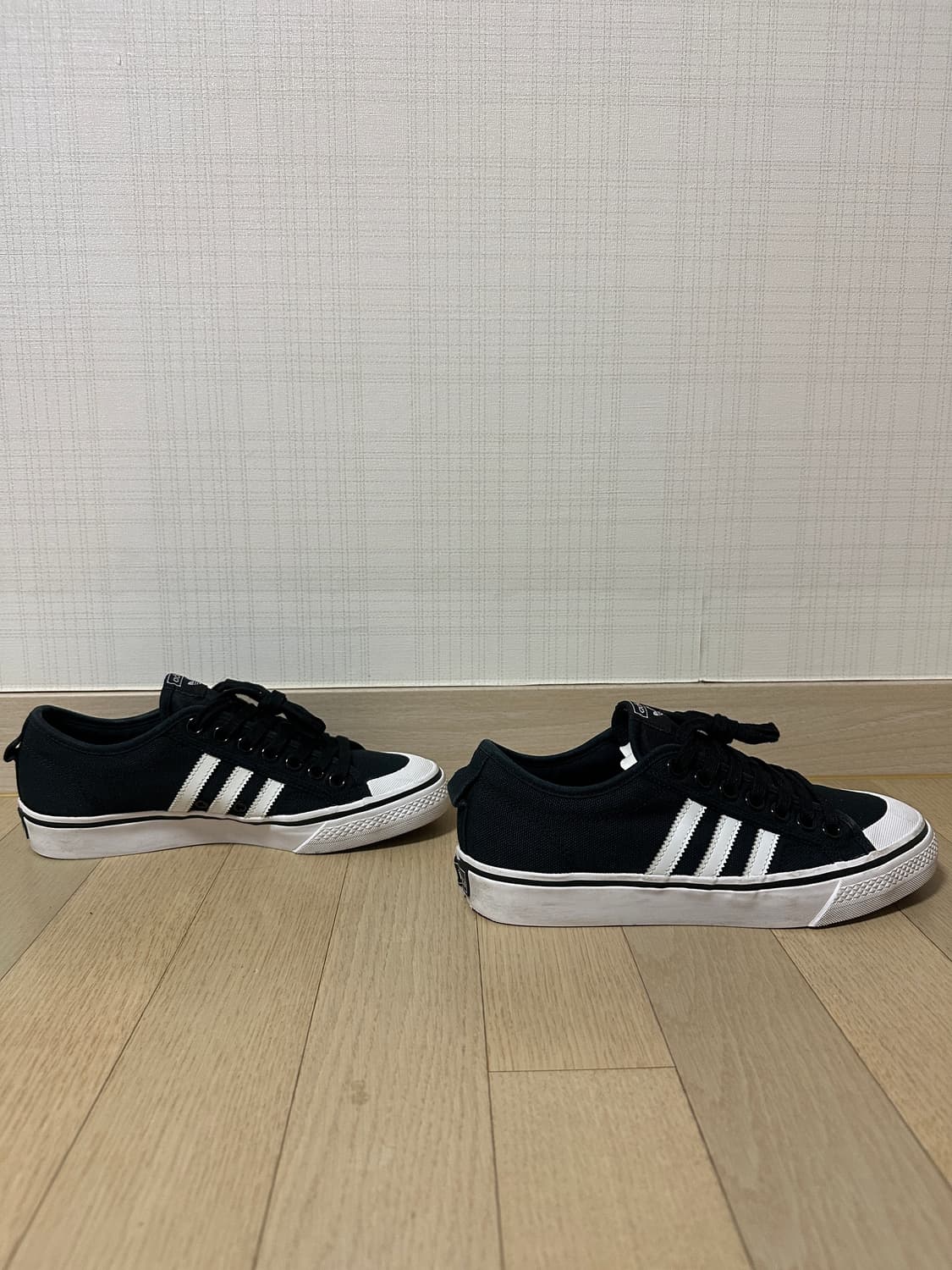 아디다스 니짜 코어 블랙 클라우드 화이트 250 상품이미지5