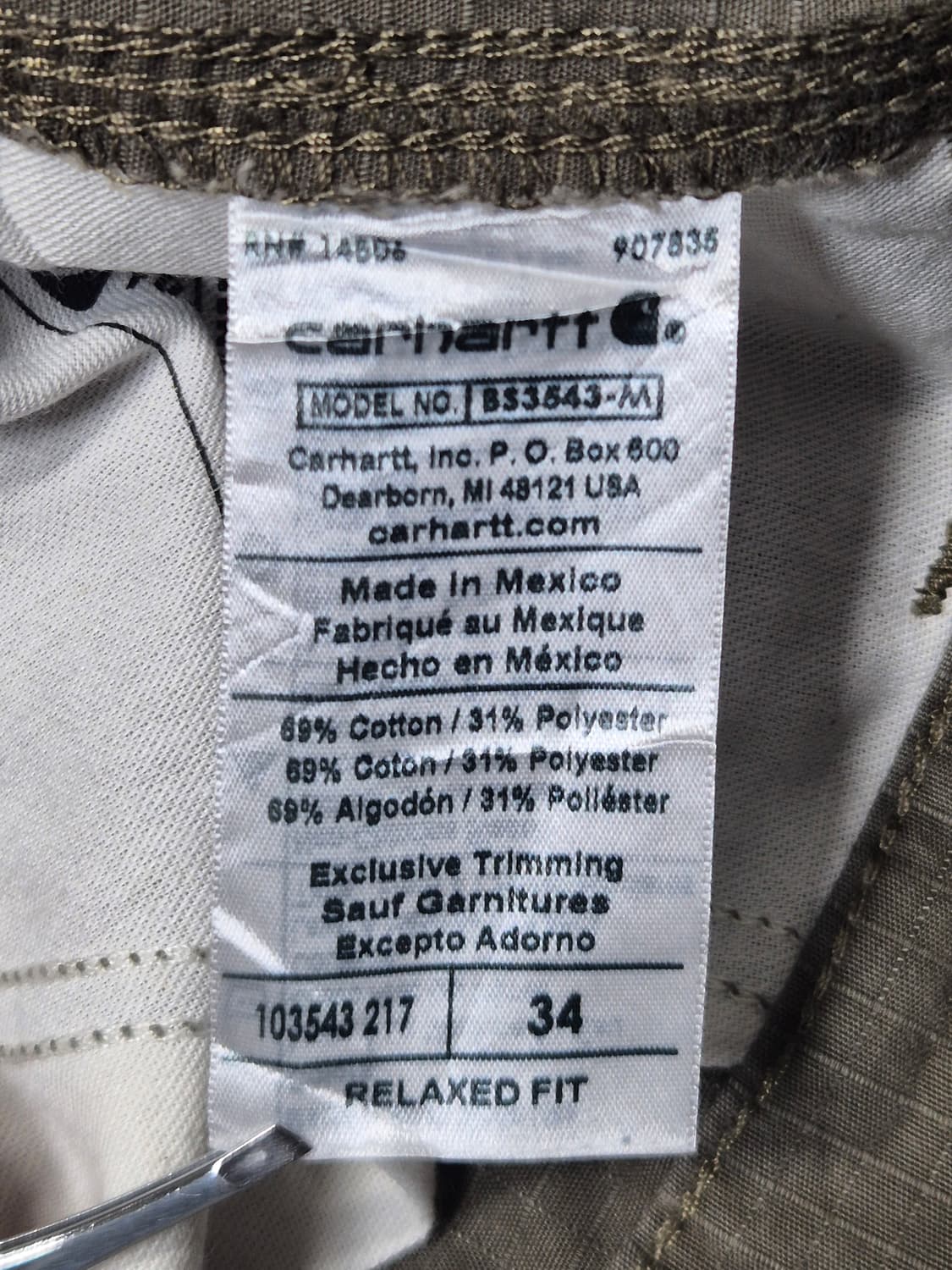 [34]칼하트 카펜터 - 184 상품이미지3