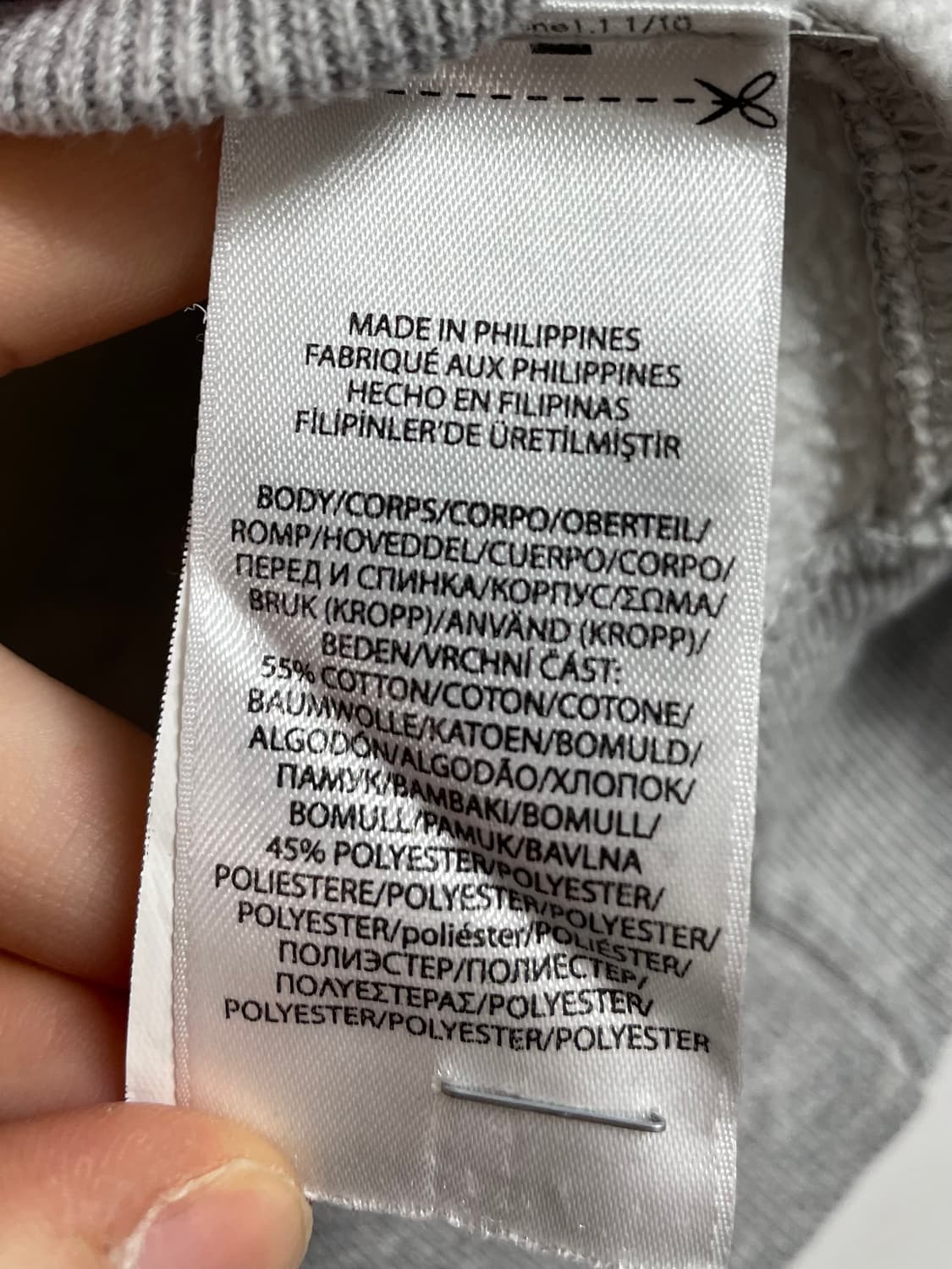 폴로 랄프로렌 베어 그레이 맨투맨 (on.362)   상품이미지5