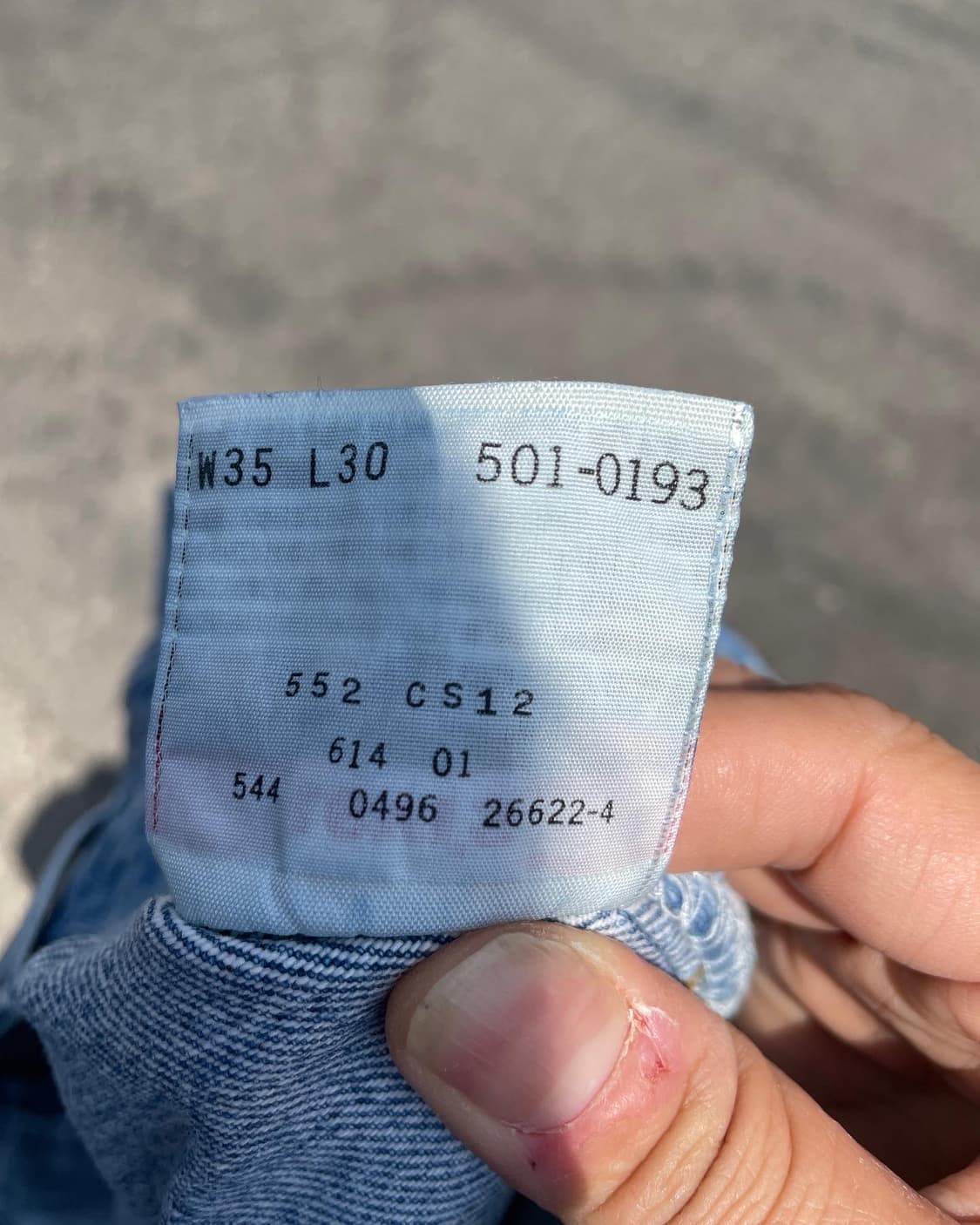 90s US  LEVI'S 501 HALFPANTS 상품이미지8