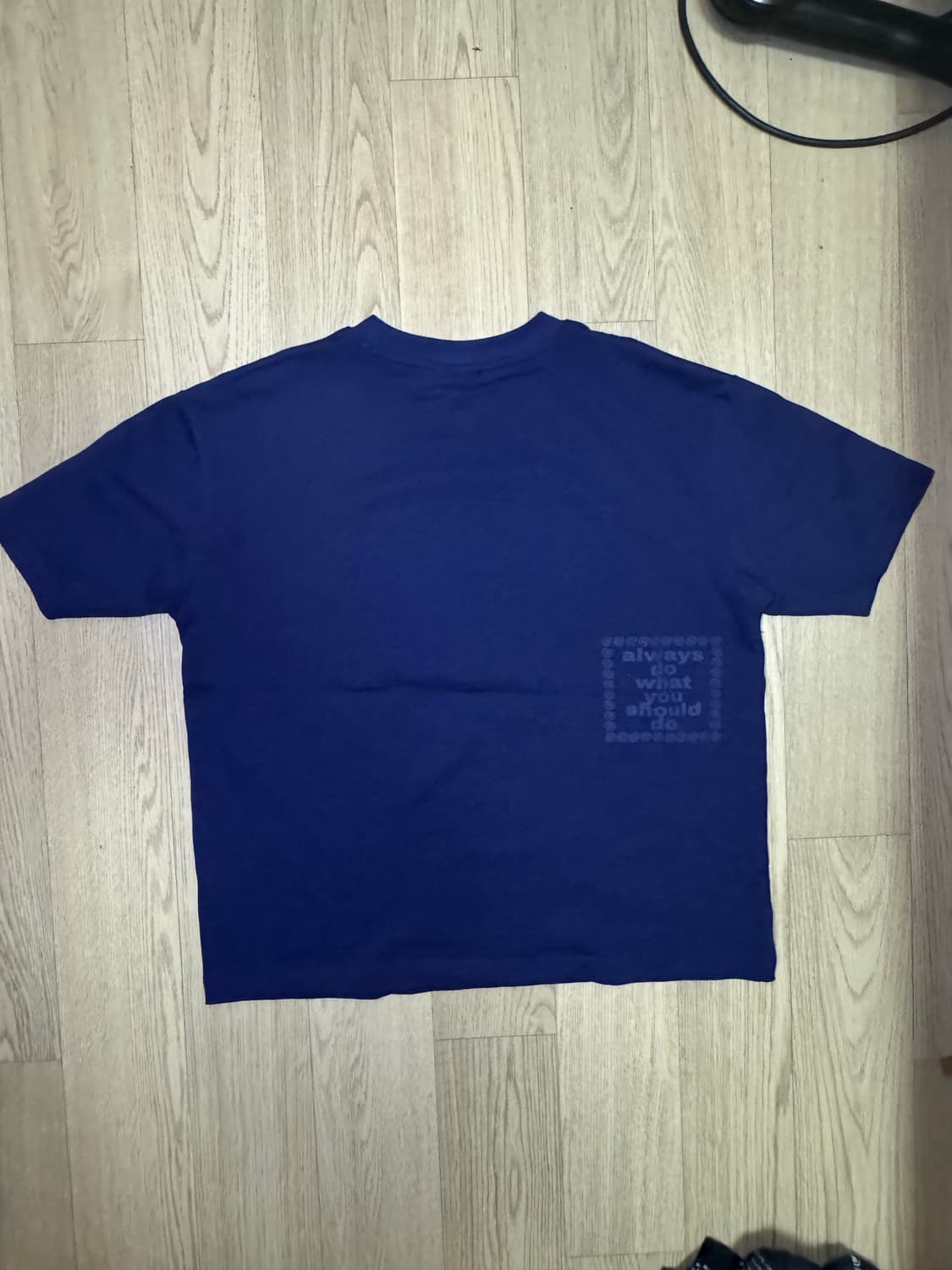 얼웨이즈두왓유슈두 always 선 티셔츠 네이비 상품이미지2