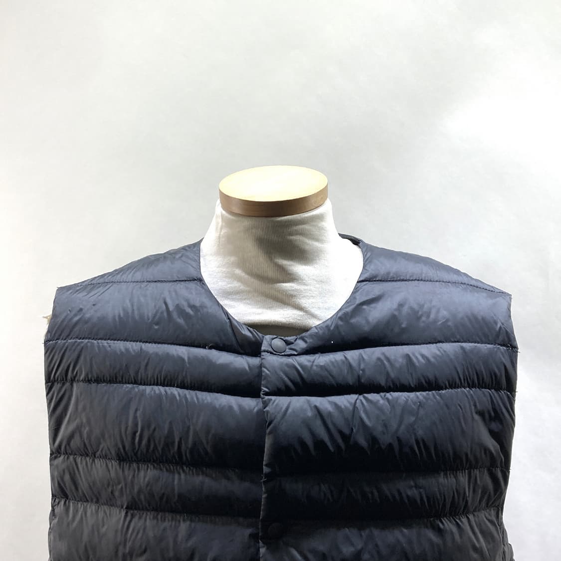 지오다노 남성덕다운경량패딩조끼 블랙 XL  상품이미지2