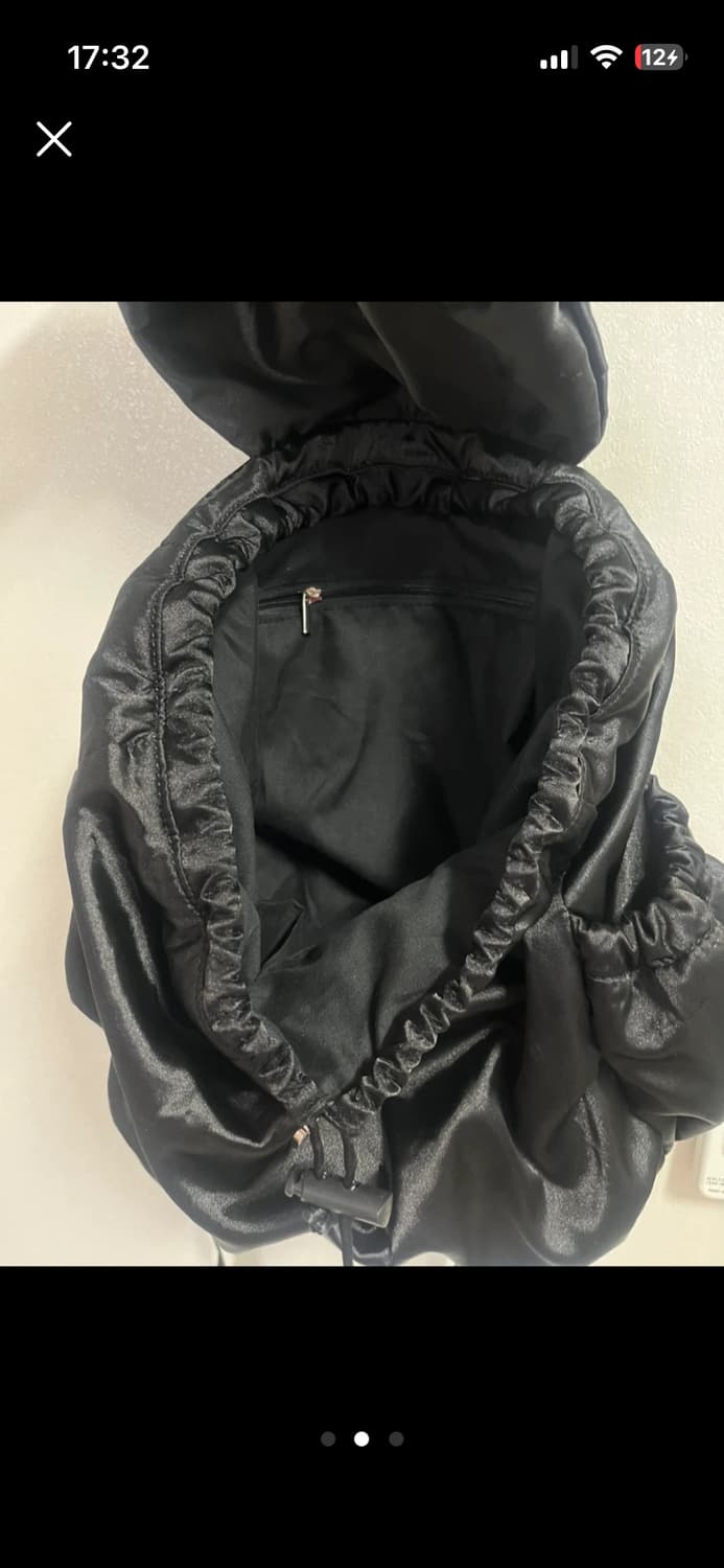 드로우 새틴 백팩  상품이미지2