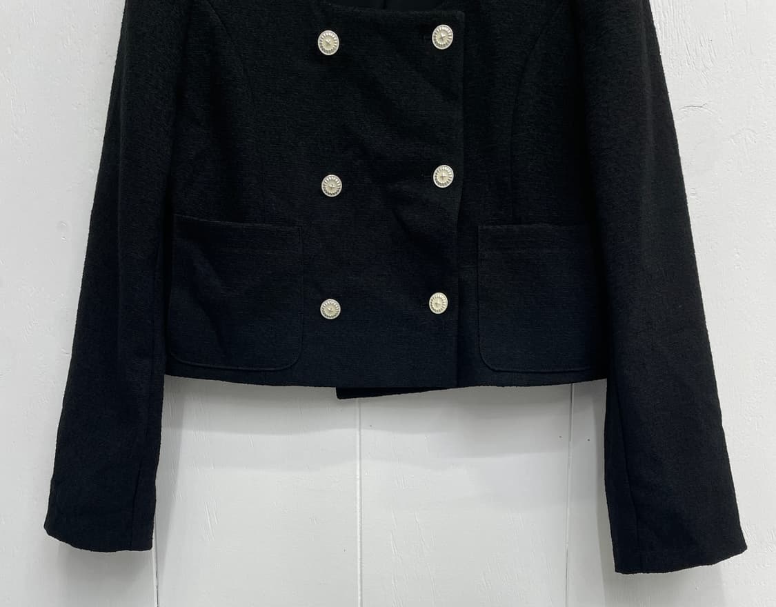 베니토 노카라 더블 버튼 트위드 자켓 상품이미지5