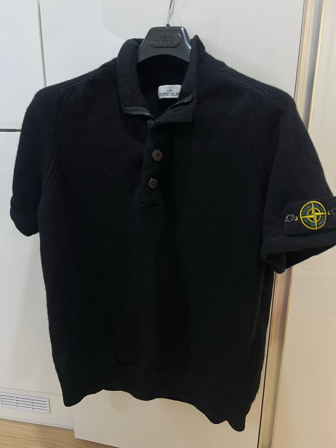 스톤아일랜드 반집업 반팔니트 xl 상품이미지1