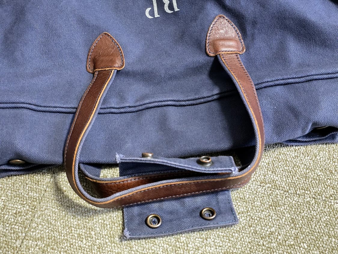 타임원클로딩 엣라코 부처프로덕츠 보스턴백 엣라스트 로고 메신저백 가방 상품이미지3