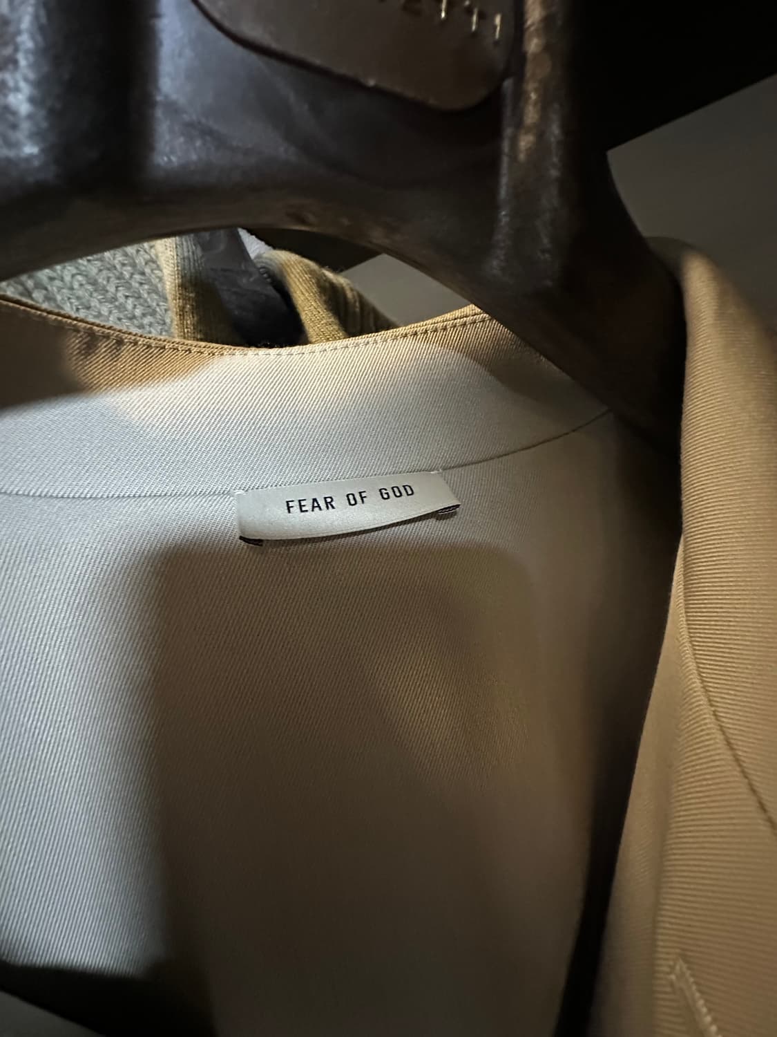 피어오브갓 트윌 카코트 베이지 이터널 컬렉션 상품이미지2