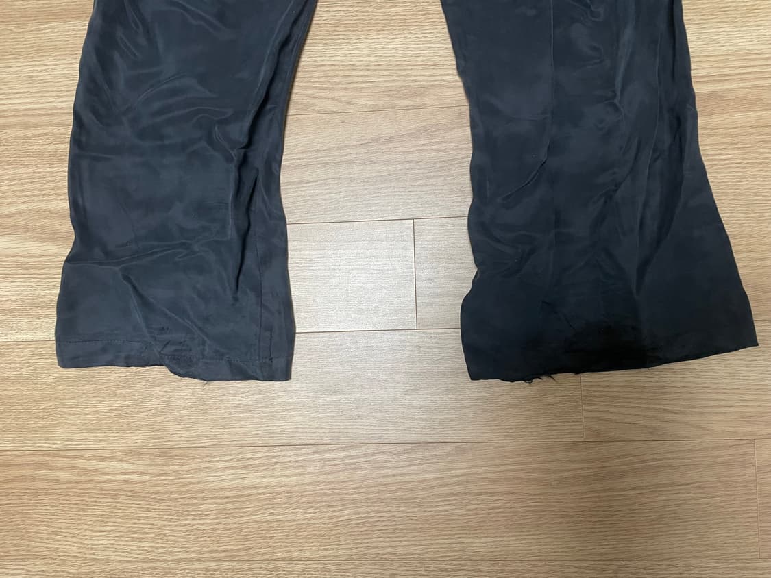 [2] Bordr DART TROUSERS (BLACK CUPRO) 상품이미지6