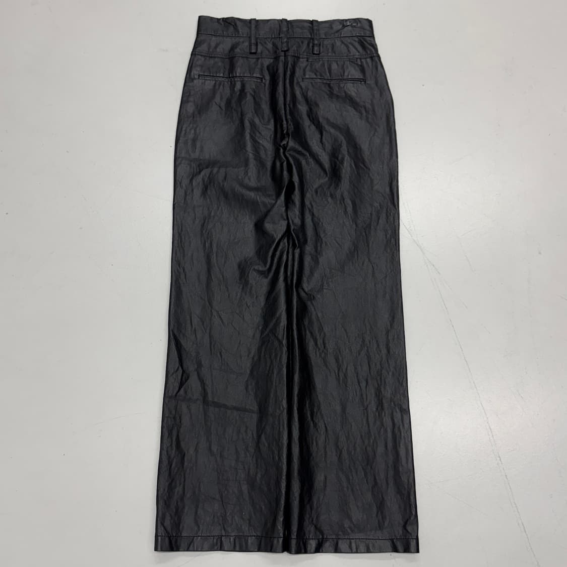 마뗑킴 레더팬츠 블랙 상품이미지3