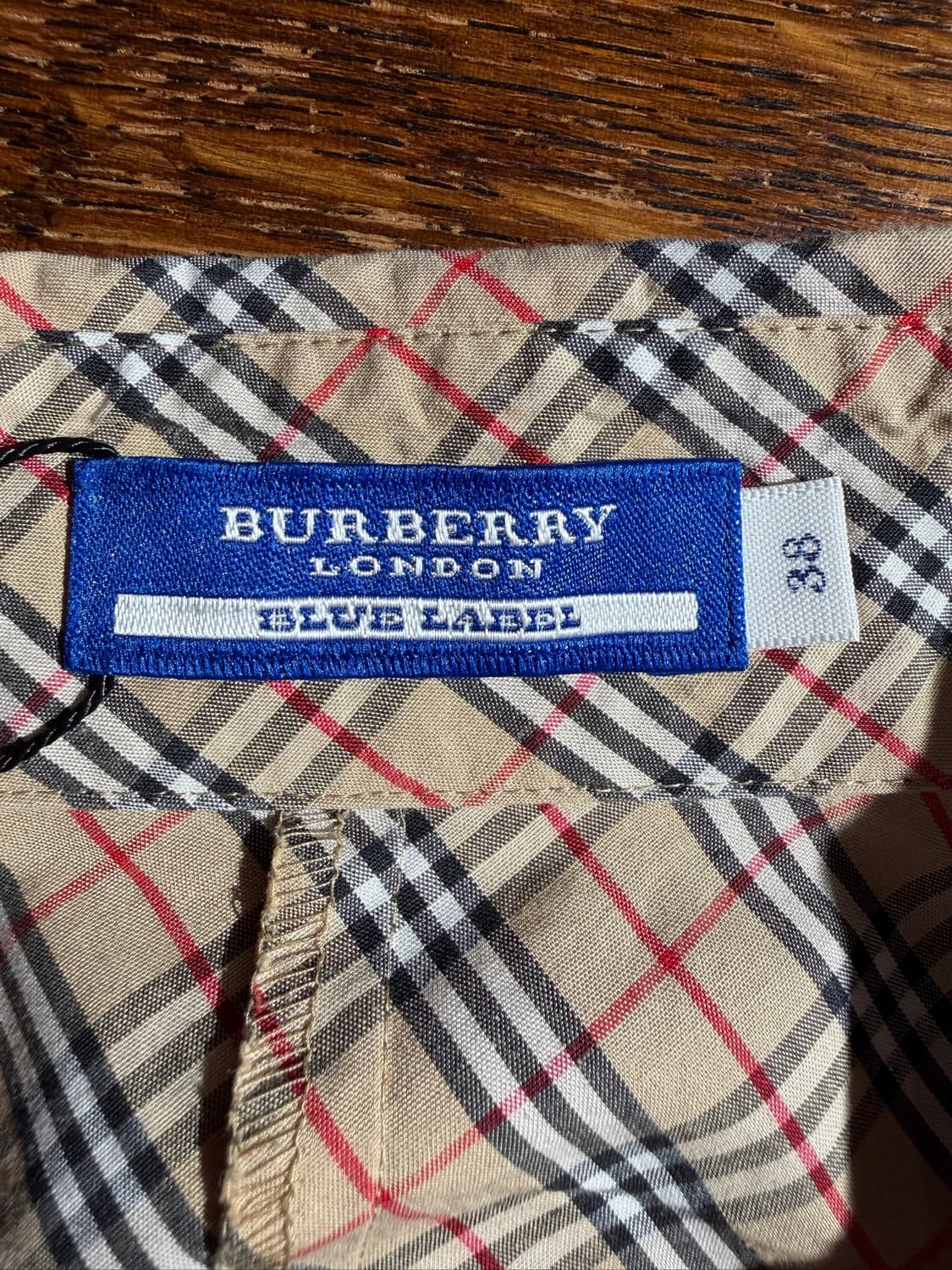 Burberry Blue Label Nova Check Blouse 상품이미지5