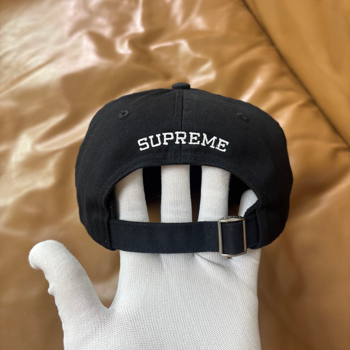 슈프림 6패널 볼캡 모자 Est1994 블랙 상품이미지8