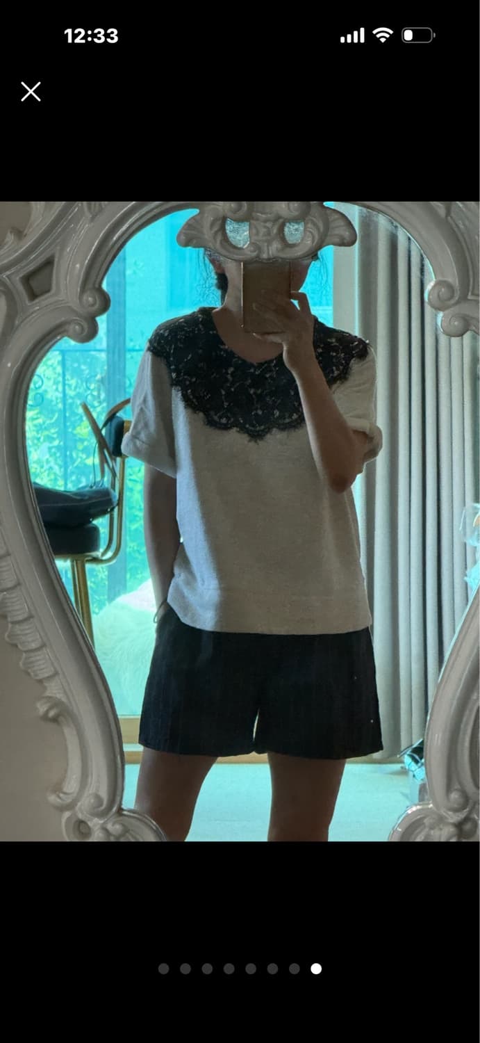 씨뉴욕  얇은 쮸리원단 레리스 반팔티  xs  상품이미지8