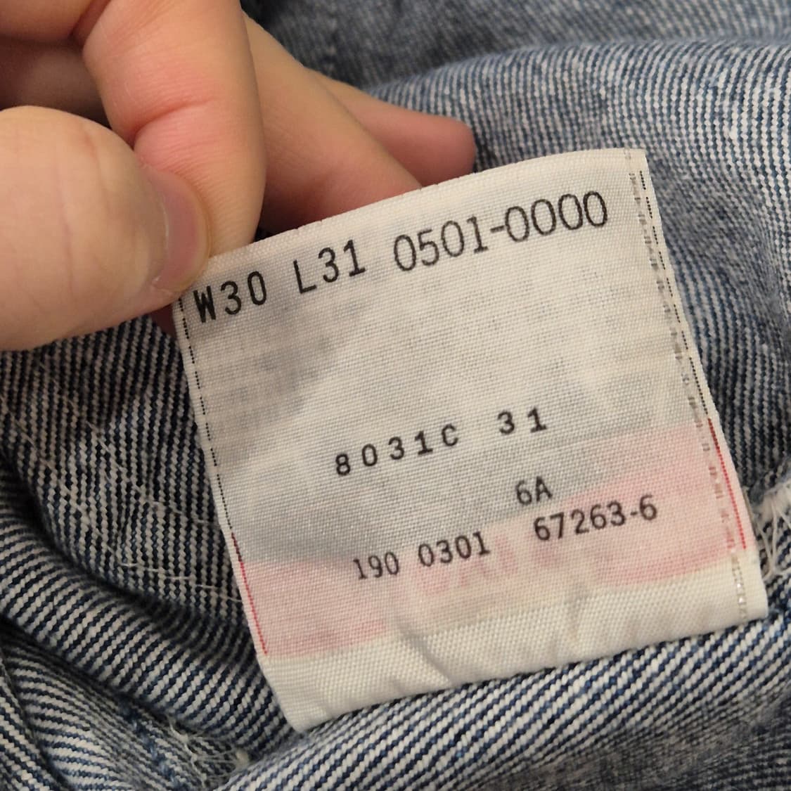 리바이스 501xx 오리지널 진 30 상품이미지5