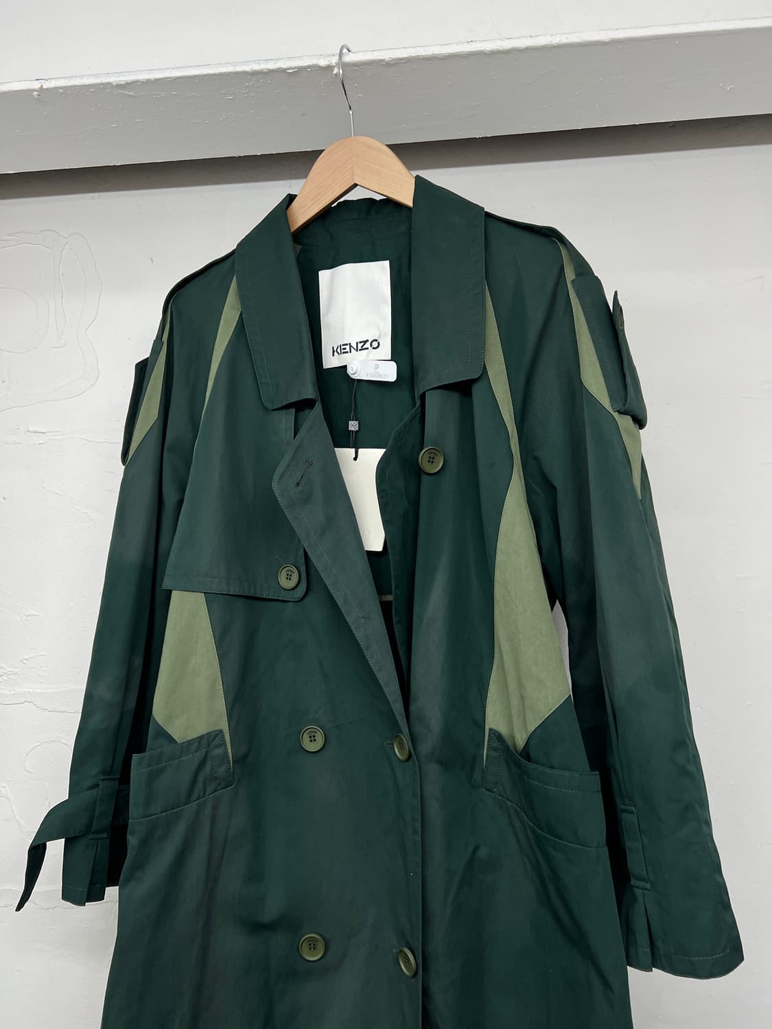 겐죠 컨트라스트 트렌치 코트  상품이미지3