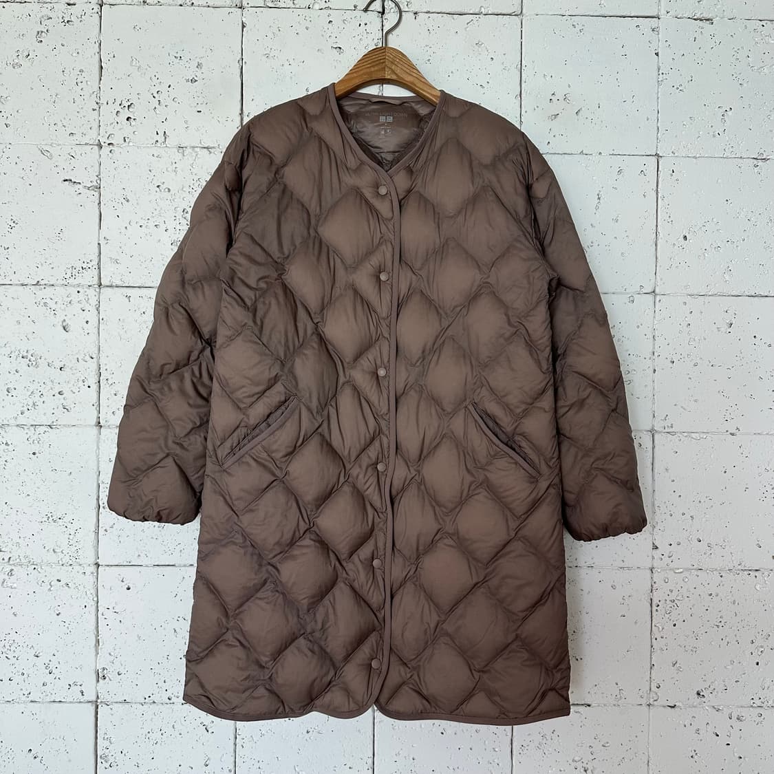 우먼M 유니클로 울트라 라이트 다운 롱패딩 상품이미지1