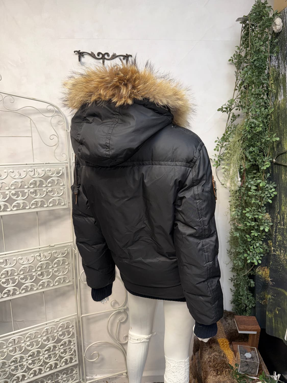 Dsquared raccoon fur down padding bomber 상품이미지9