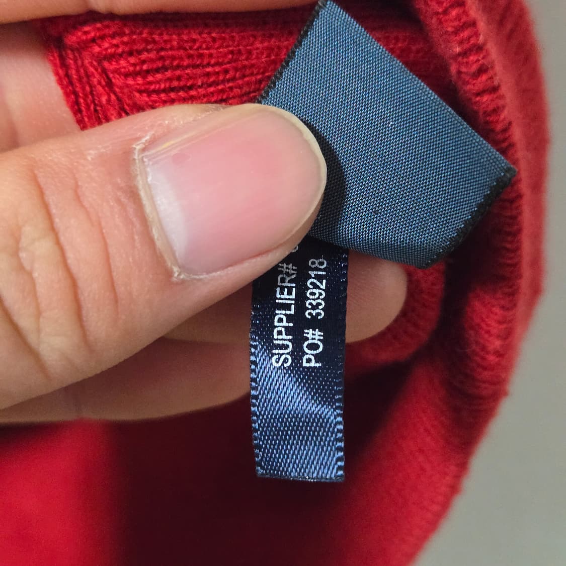 폴로랄프로렌 딥레드 니트 맨투맨 / 여성 니트/ 남성 니트 상품이미지5