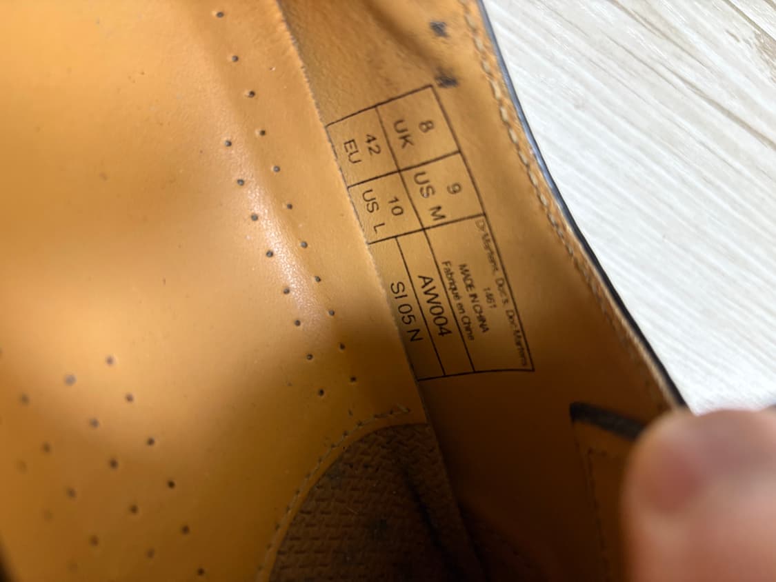 닥터마틴 1461 3홀 스무스 270 상품이미지7