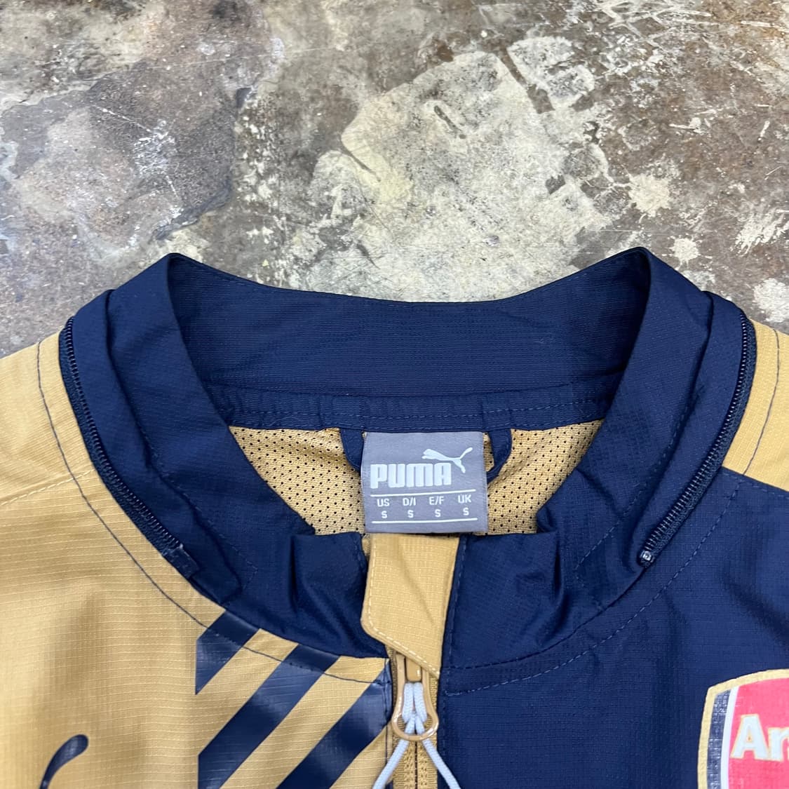 S) 푸마 아스날 윈드브레이커 방풍자켓 바람막이 점퍼 상품이미지3