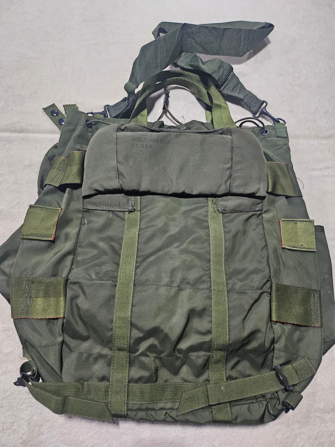 미군오리지날 엘리스백 커스텀  상품이미지4