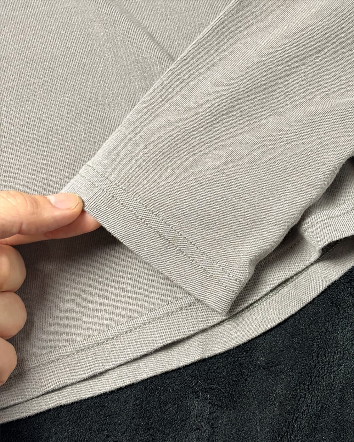 일본빈티지 라운드 긴팔티셔츠 상품이미지4