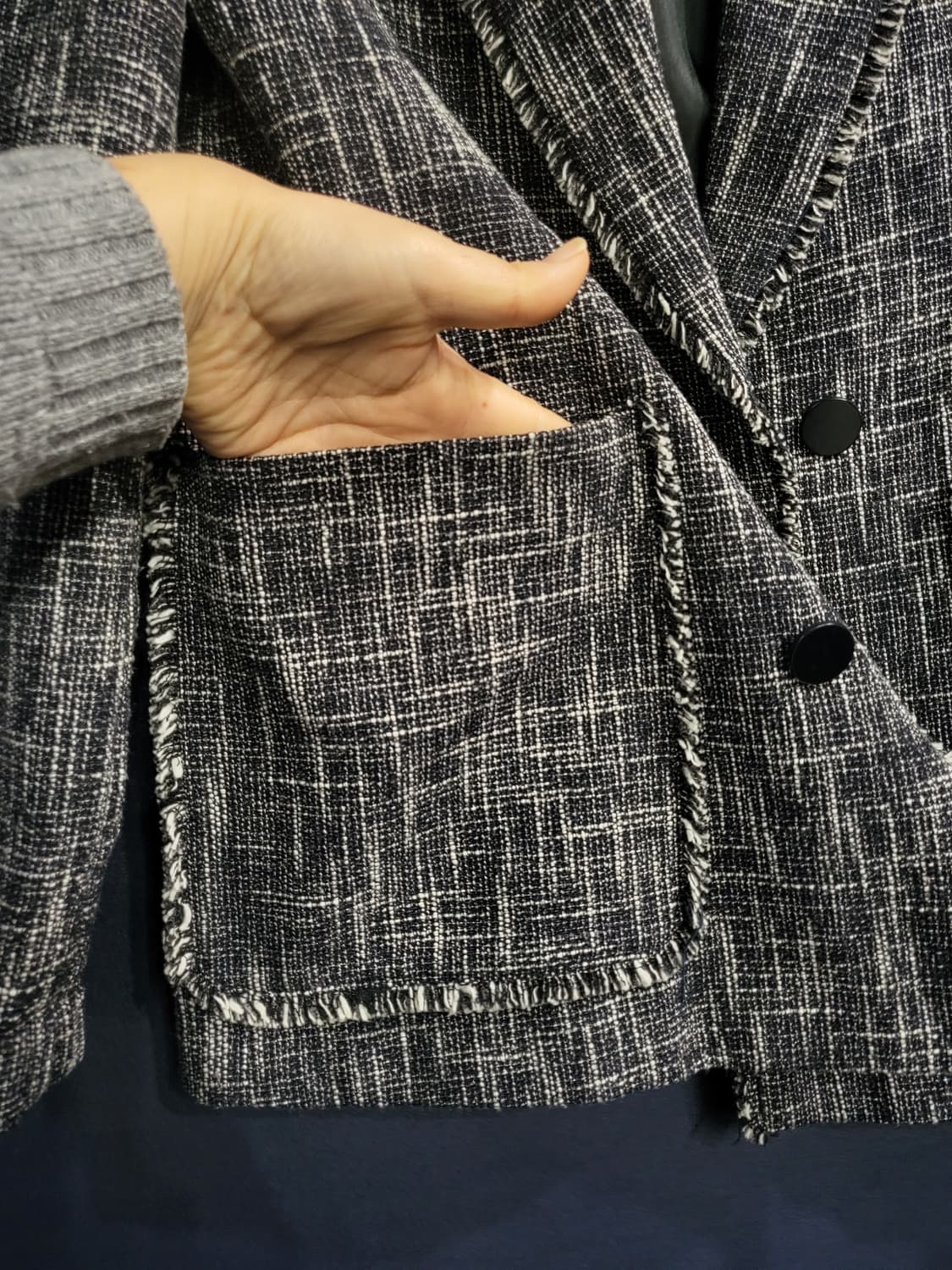클래식 블레이저 트위드자겟 상품이미지4