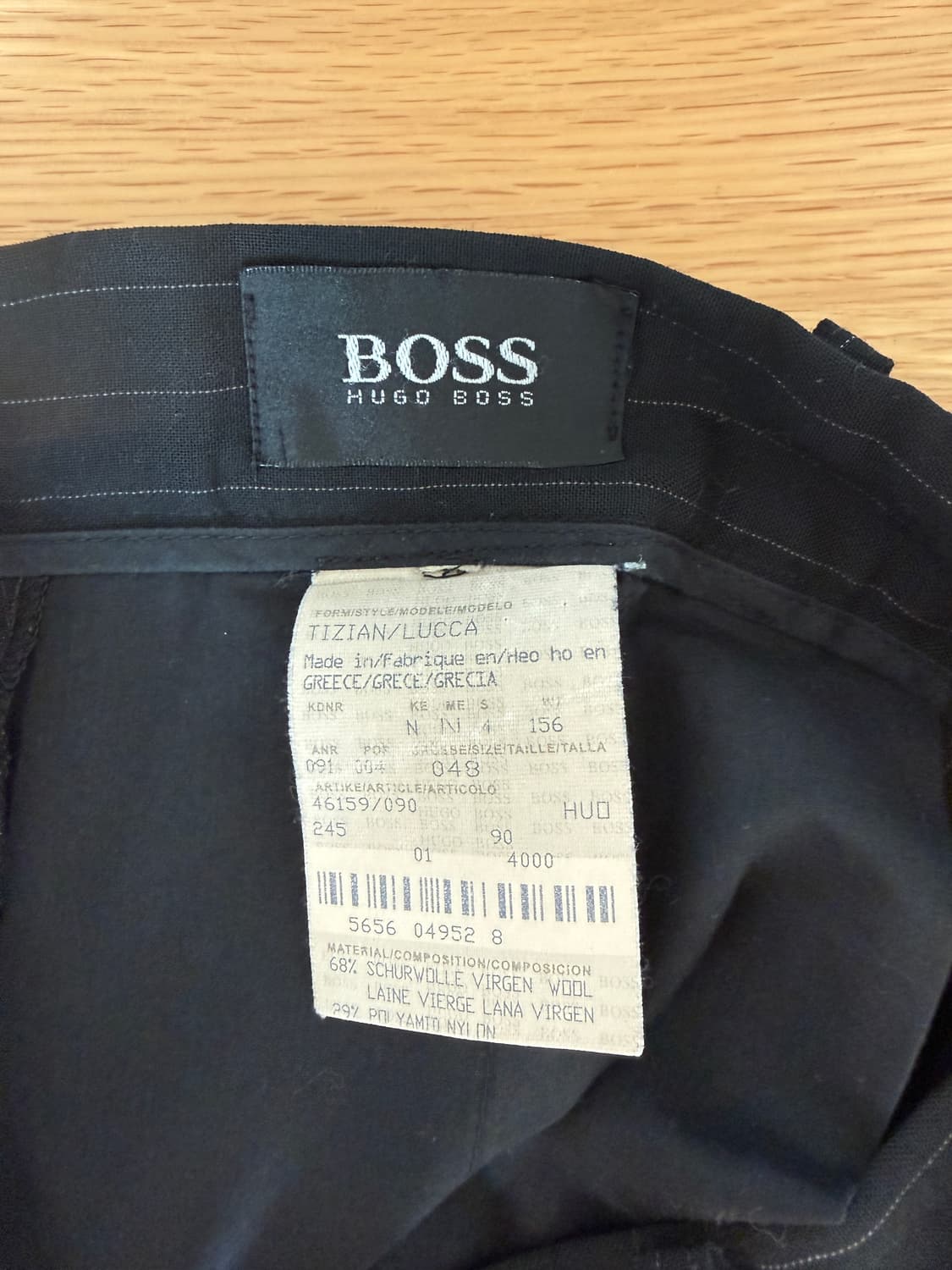 휴고보스(HUGO BOSS) 슬랙스 상품이미지6